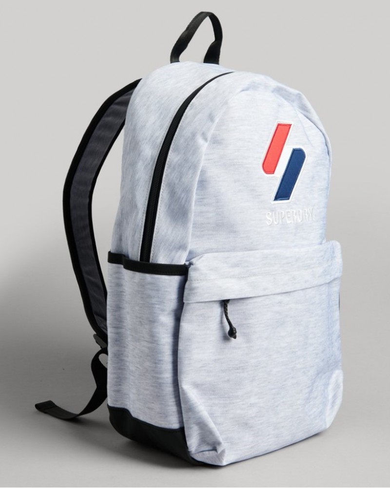 SUPERDRY CODE BACKPACK - LT GREY