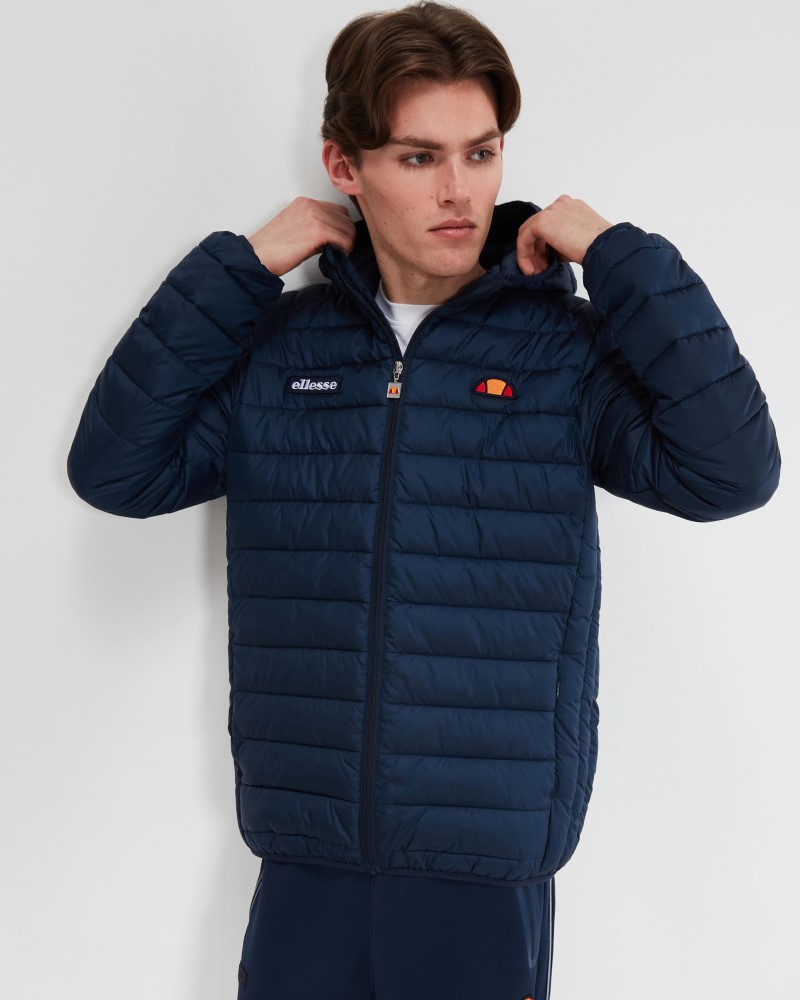 ELLESSE LOBARTY MEN'S JACKET - NAVY