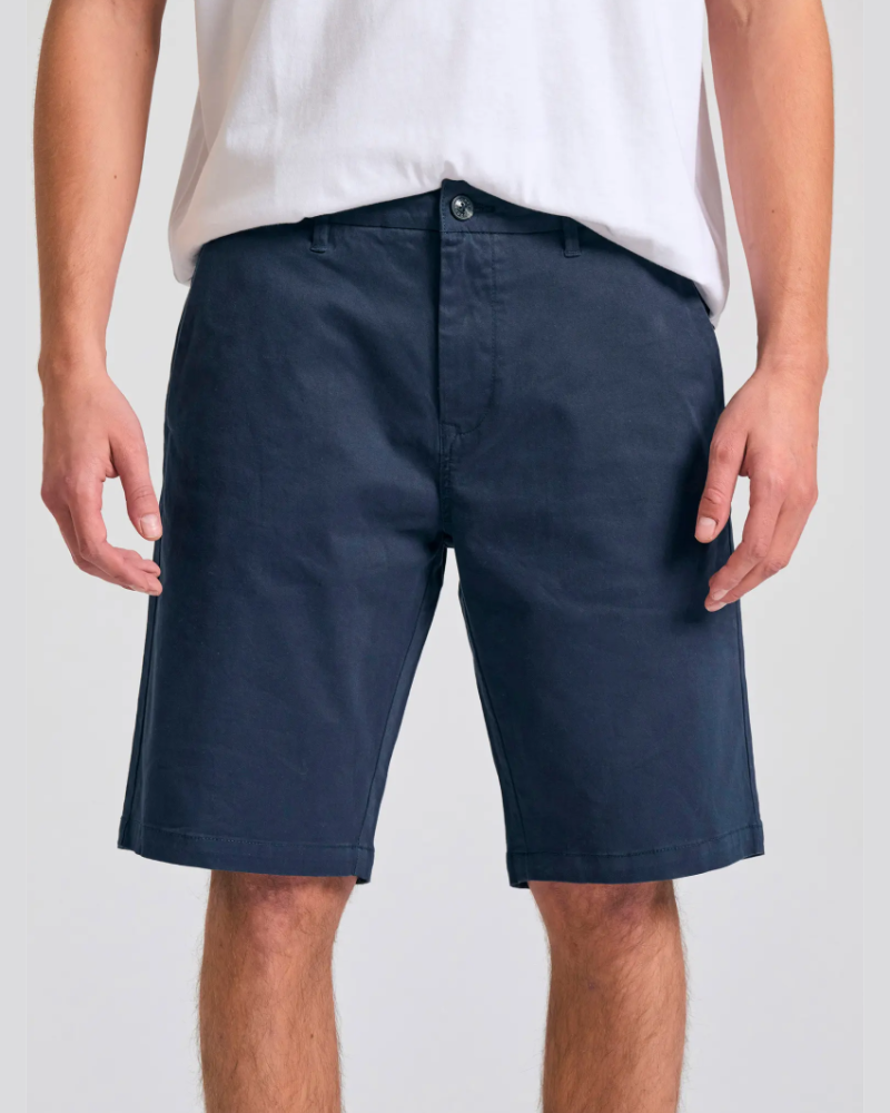 FUNKYBUDDHA ESSENTIAL CHINO ΒΕΡΜΟΥΔΑ - NAVY