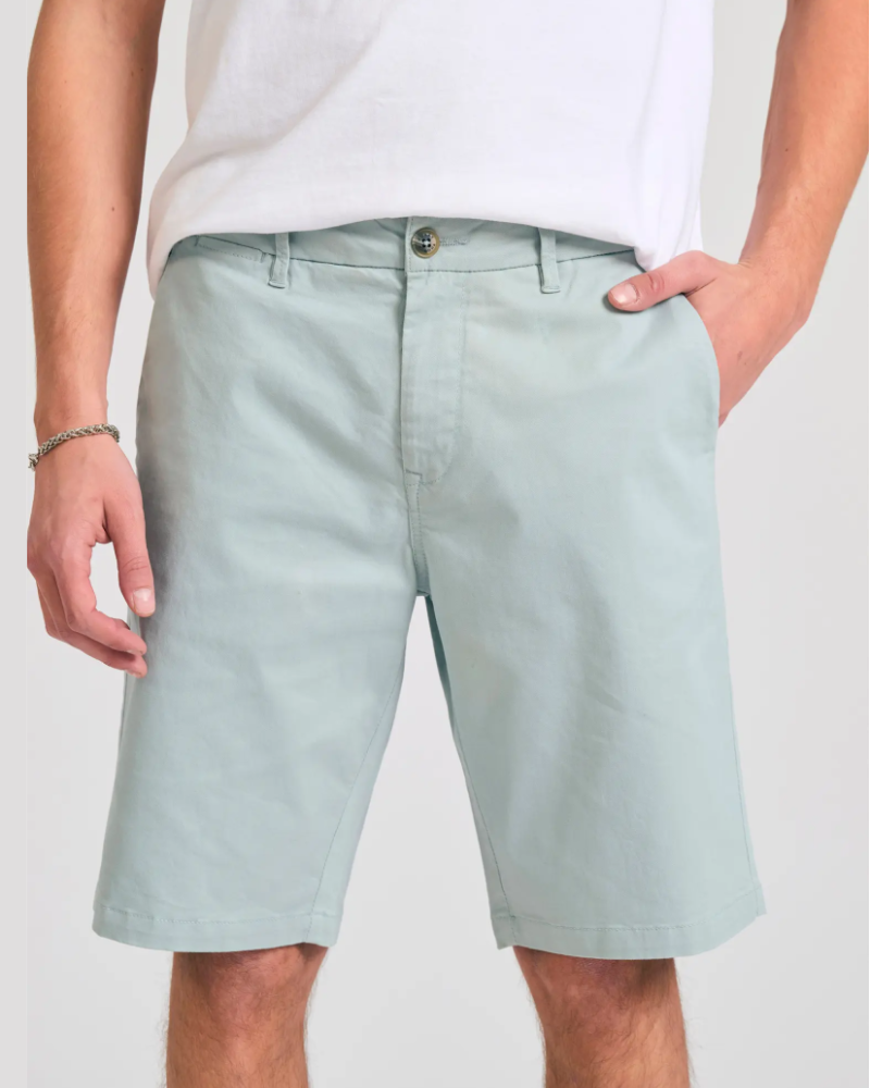 FUNKYBUDDHA ESSENTIAL CHINO ΒΕΡΜΟΥΔΑ - LT AQUA