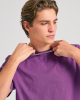 FUNKYBUDDHA ΑΝΔΡΙΚΟ T-SHIRT BASIC - MD PLUM