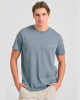 FUNKYBUDDHA ΑΝΔΡΙΚΟ T-SHIRT BASIC - STEEL GREY