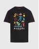 FUNKYBUDDHA GRAPHIC T-SHIRT - BLACK