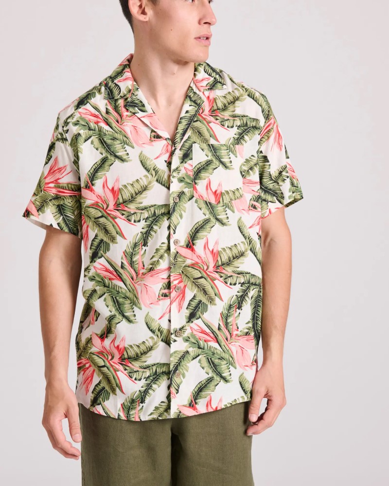 FUNKYBUDDHA ALL OVER PRINT RELAXED FIT SHIRT