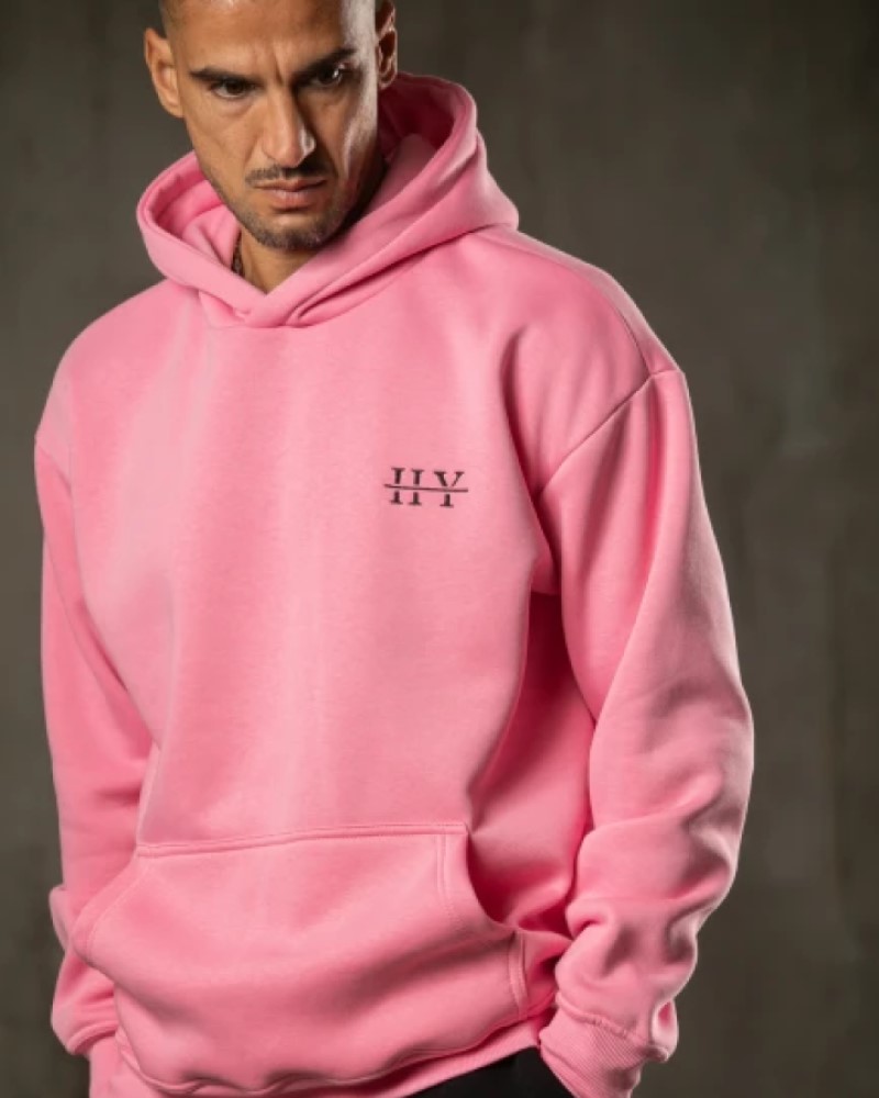 HENRY CLOTHING ΦΟΥΤΕΡ ΜΕ ΚΟΥΚΟΥΛΑ - PINK