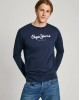 PEPE JEANS BASIC LOGO LONG T-SHIRT - NAVY